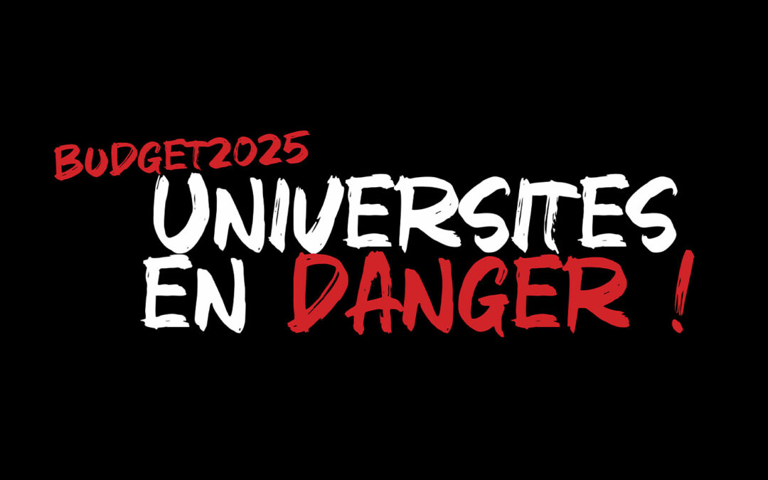 UGA Budget 2025 : universités en danger
